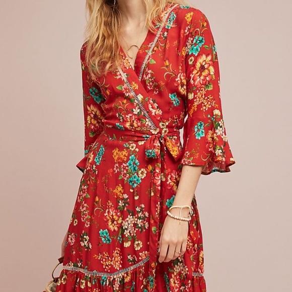 Farm Rio Kenzie Wrap Dress - Picture 1 of 7
